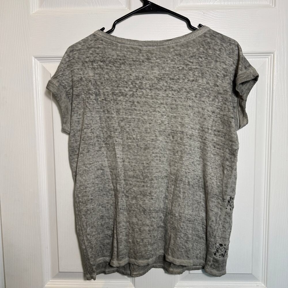NWT Anthropologie Akemi + Kin Lattice Stripe Top - Picture 3 of 8